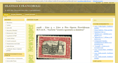 Desktop Screenshot of lafilatelia.it